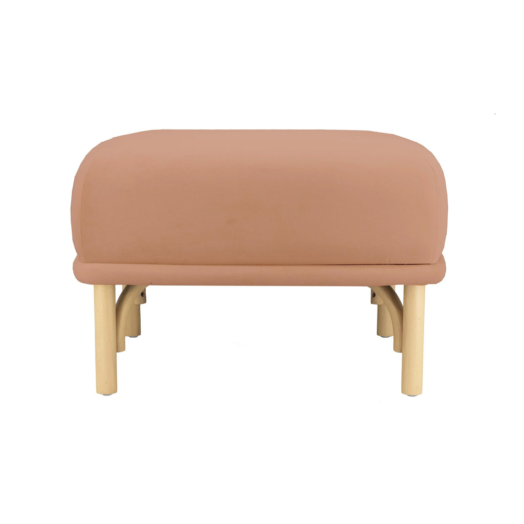 Desiree Performance Velvet Ottoman