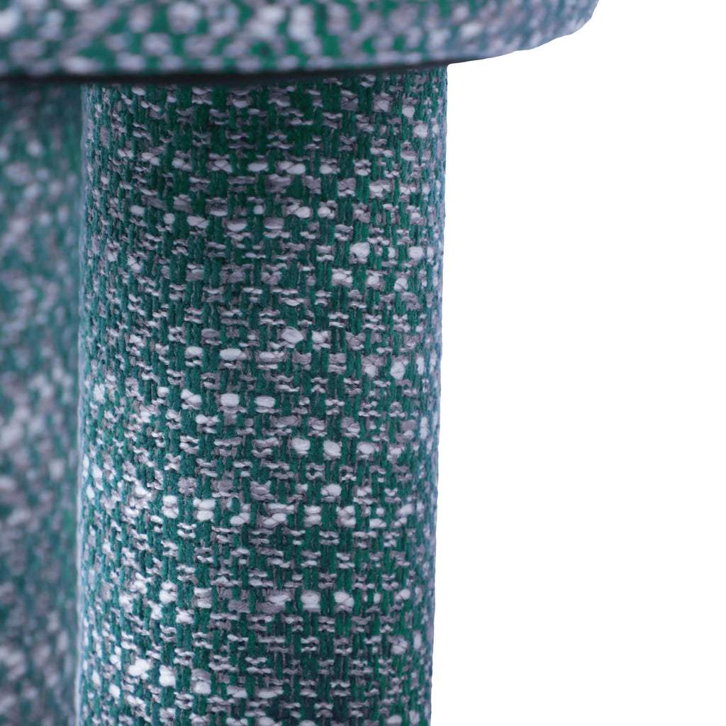Claire Nubby Performance Fabric Accent Stool