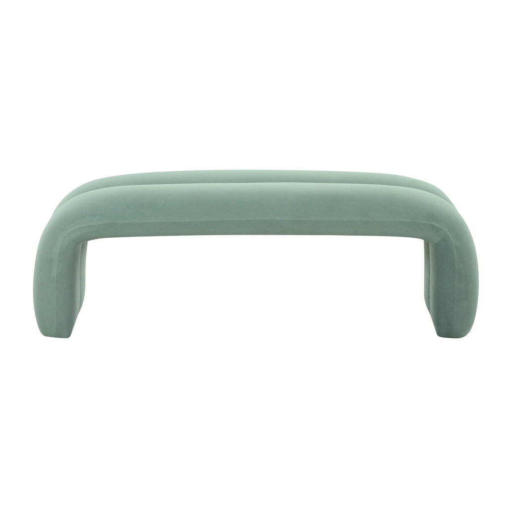 Leigh 56" Performance Velvet Channeled Bench
