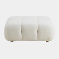 Calliope Performance Vegan Shearling Modular Ottoman