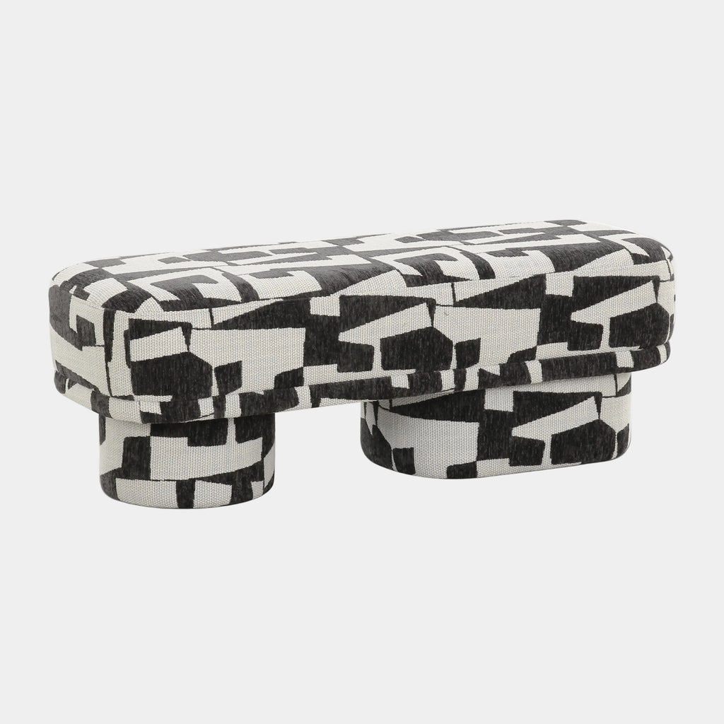 Lena 47" Performance Jacquard Bench