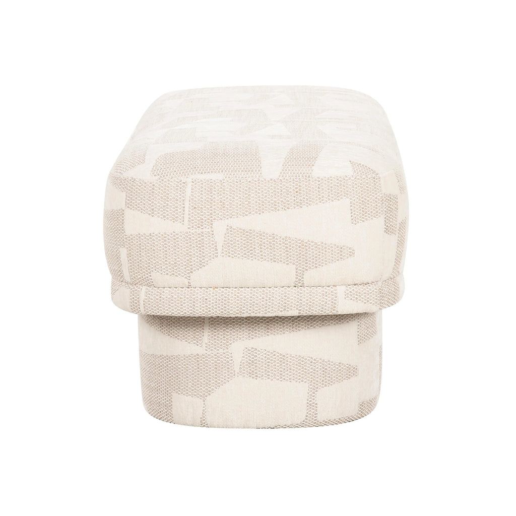 Lena 47" Performance Jacquard Bench