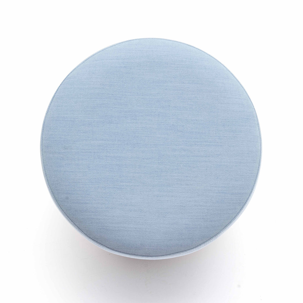 Dex Upcycled Performance Fabric Ottoman