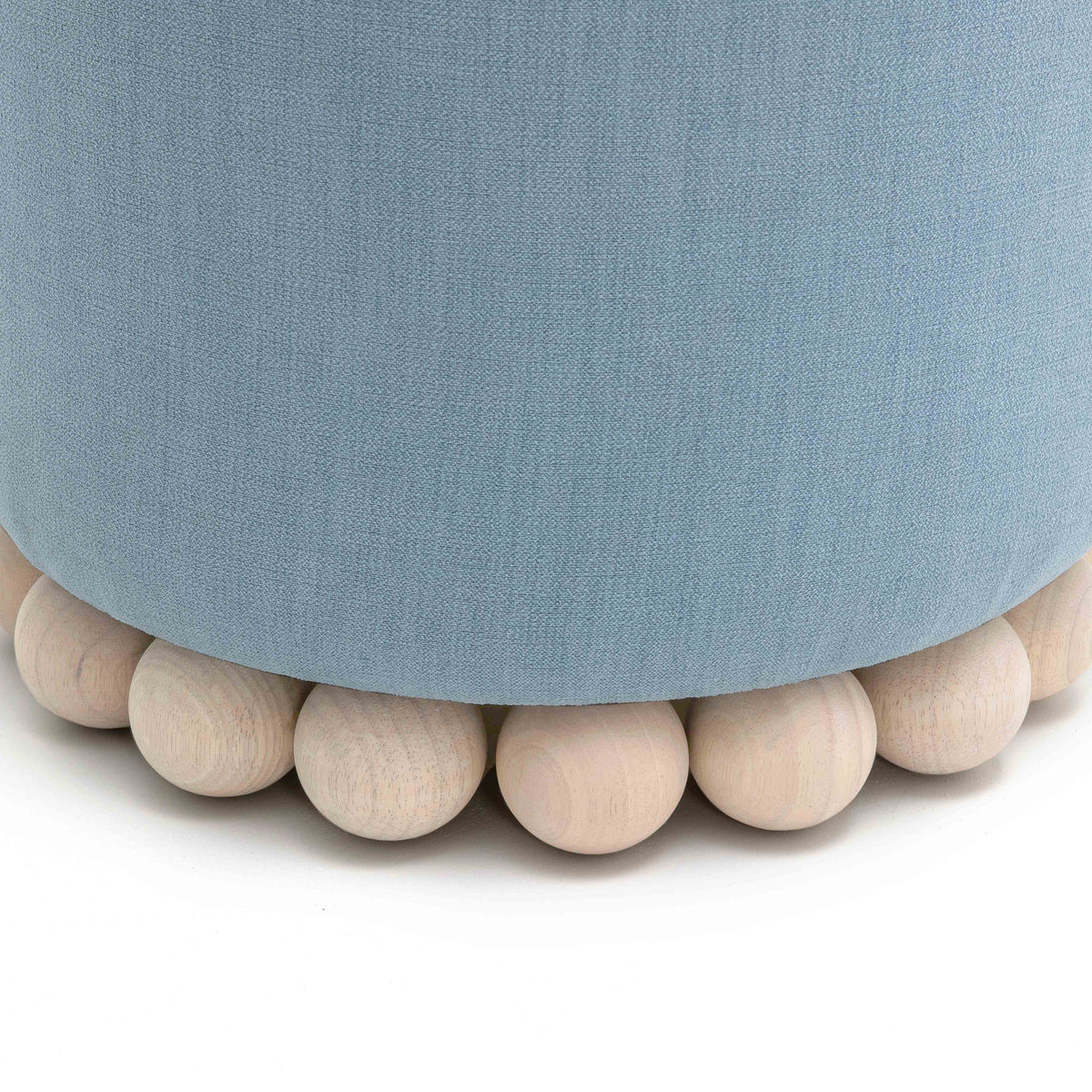 Dex Upcycled Performance Fabric Ottoman