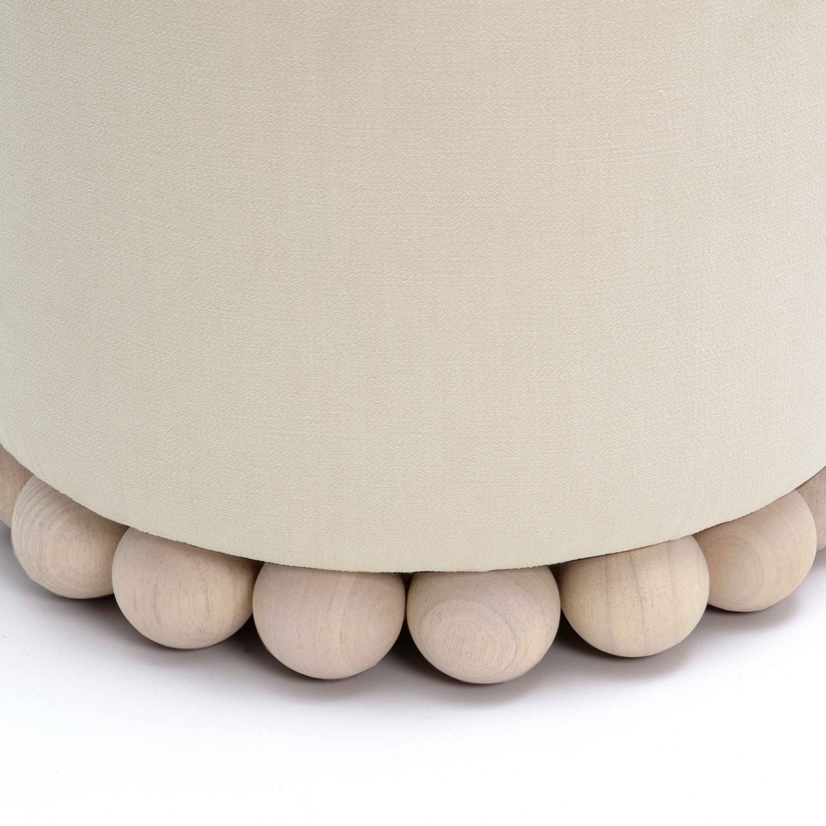 Dex Upcycled Performance Fabric Ottoman