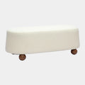 Jaine 48" Performance Boucle Large Ottoman