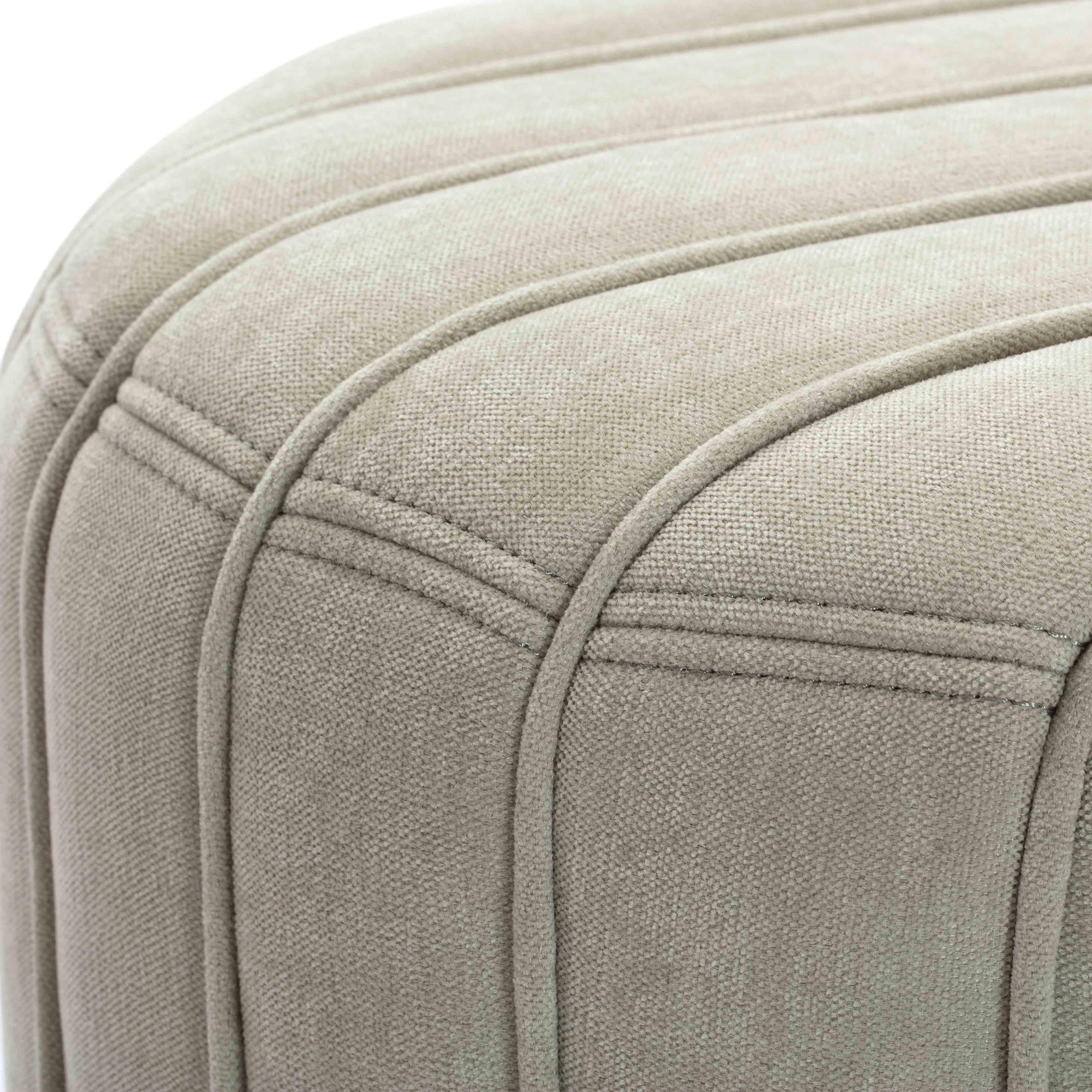 Pouch Chenille Ottoman