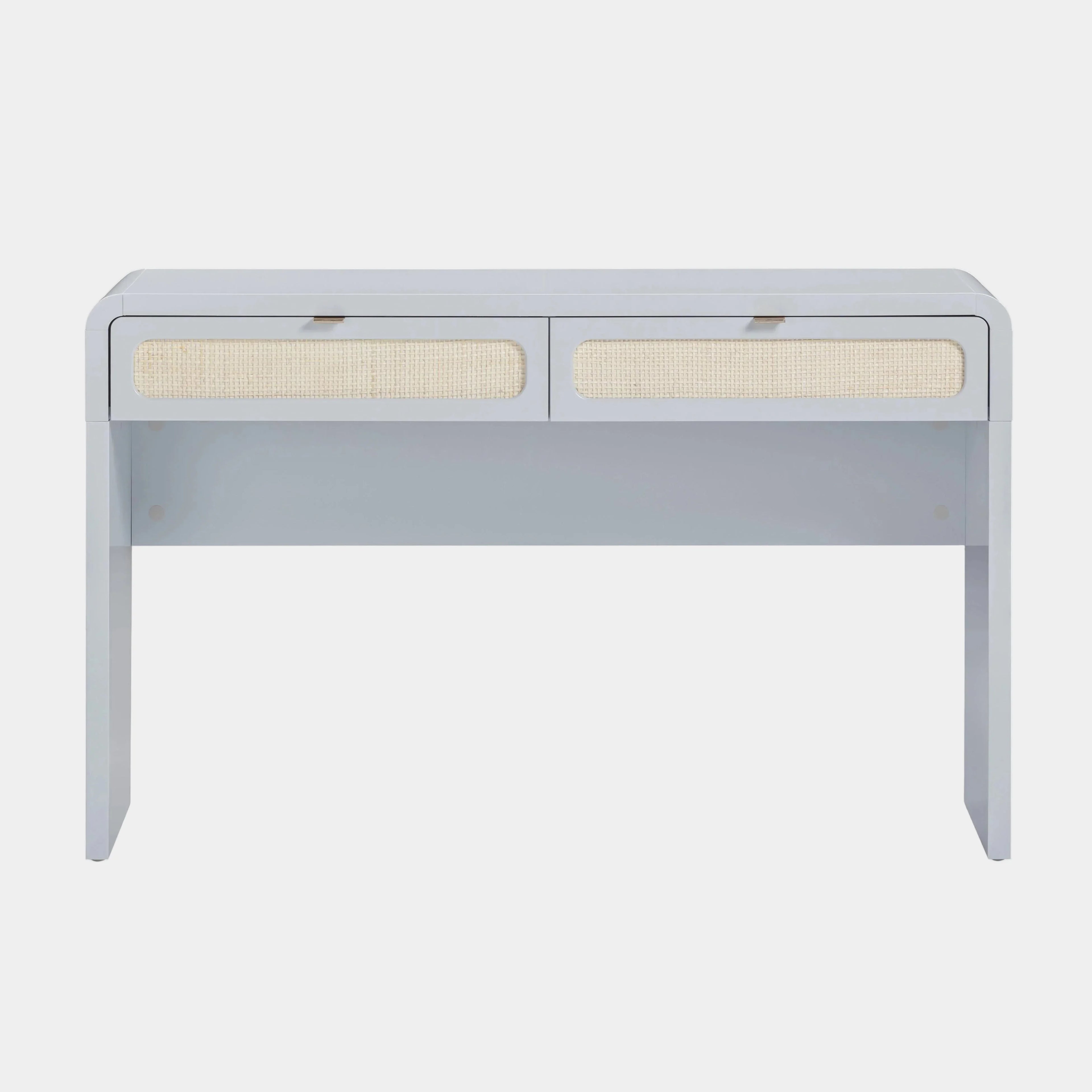 Patty 48" Rattan 2-Drawer Console Desk