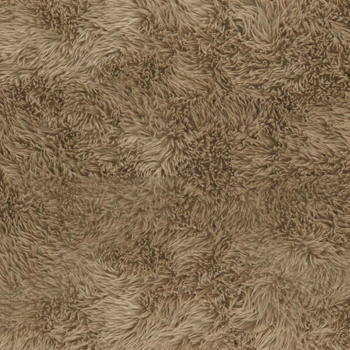 Ollie 48" Contract-Grade Straight Vegan Shearling Bench