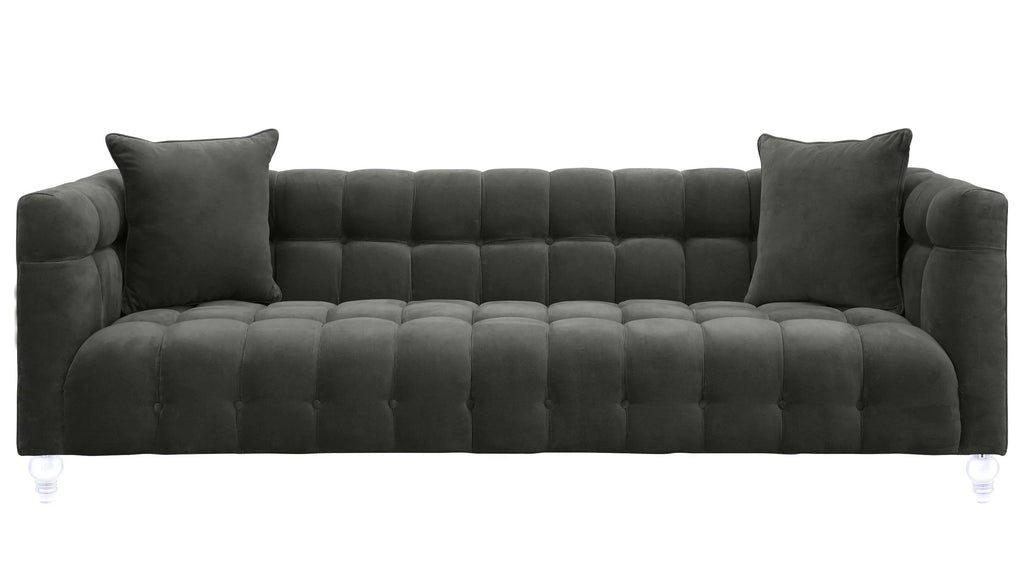 Bea 90.6" Performance Velvet Tufted Sofa
