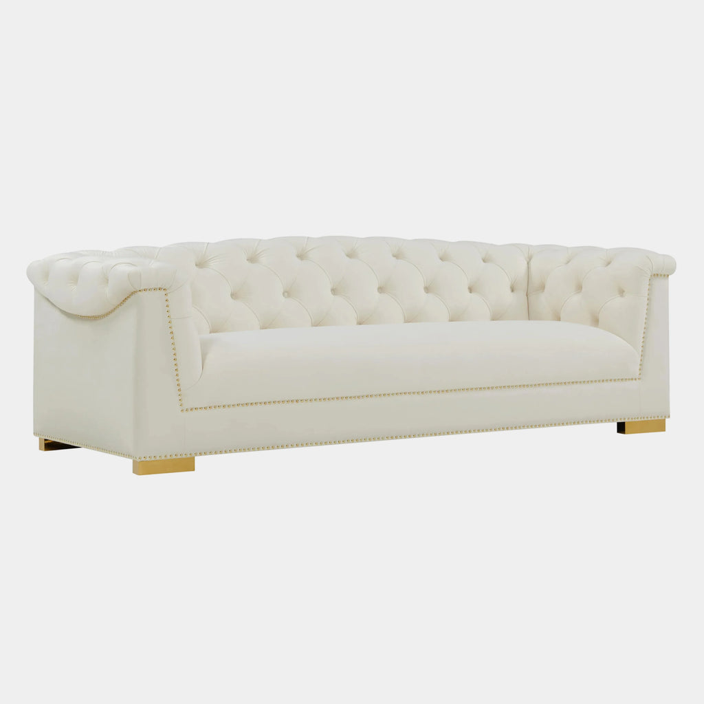 Farah 91" Performance Velvet Sofa