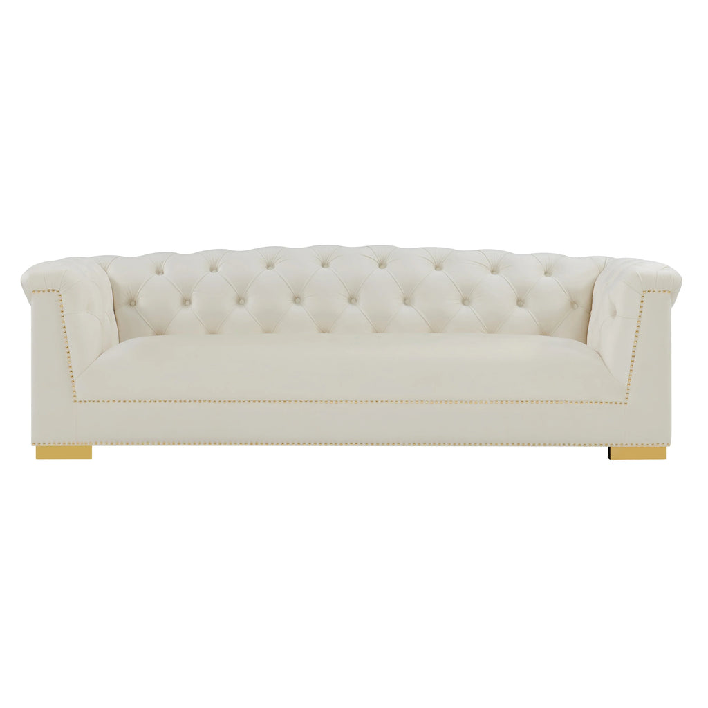 Farah 91" Performance Velvet Sofa