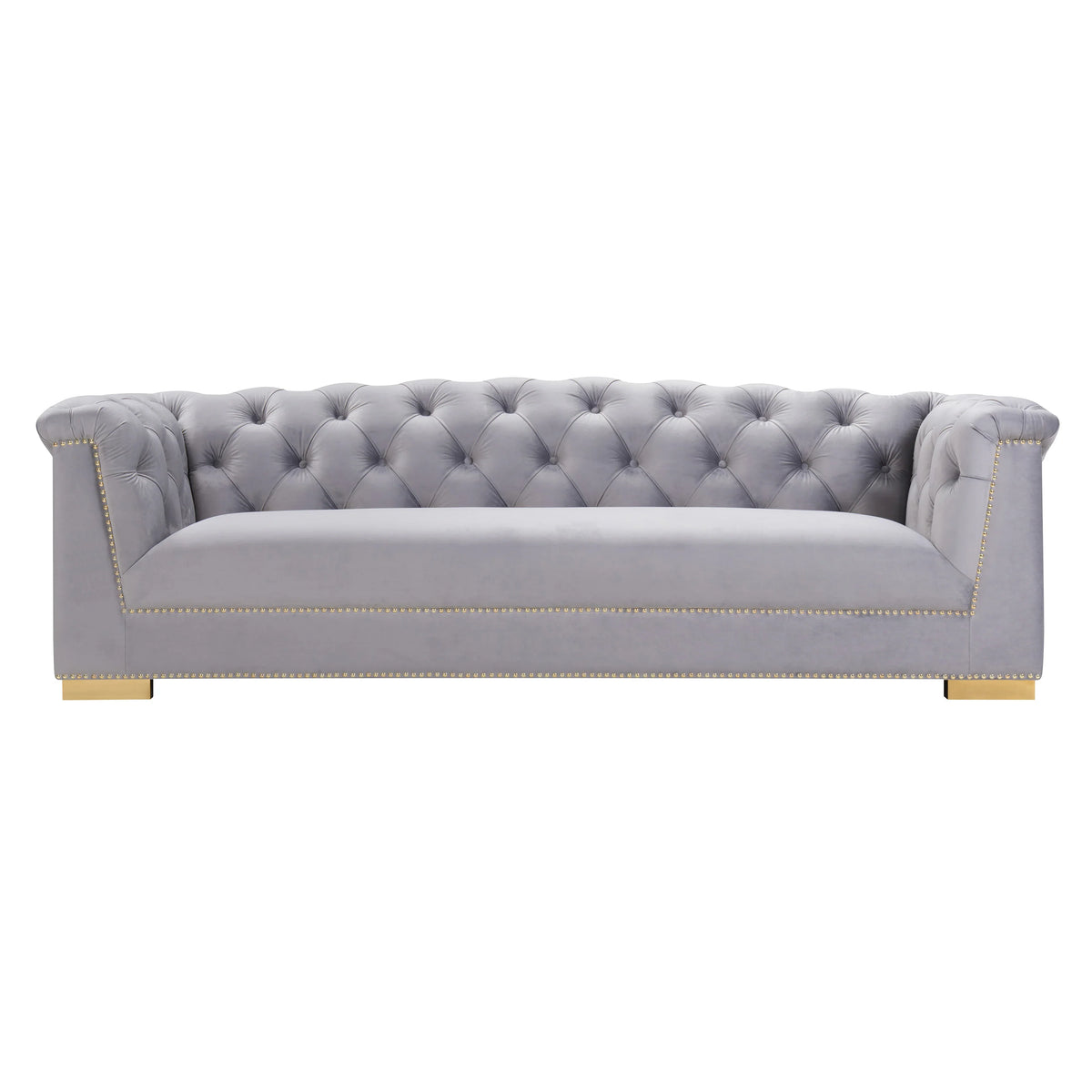 Farah 91" Performance Velvet Sofa