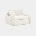 Rachelle Cream Performance Velvet Lounge Chair
