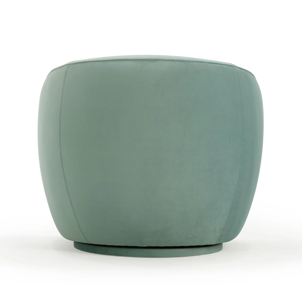 Jordan Performance Velvet Swivel Accent Chair