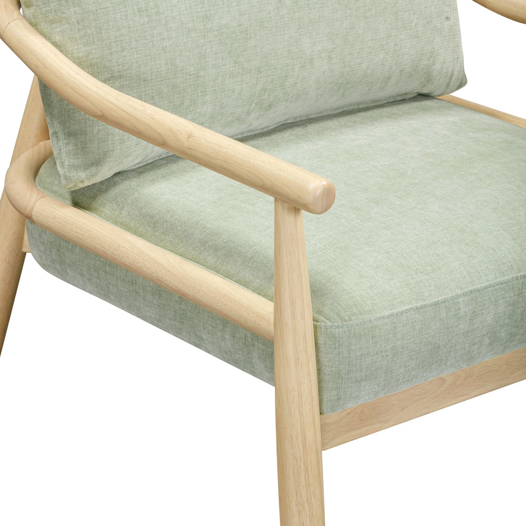Dixie Performance Chenille Velvet Accent Chair