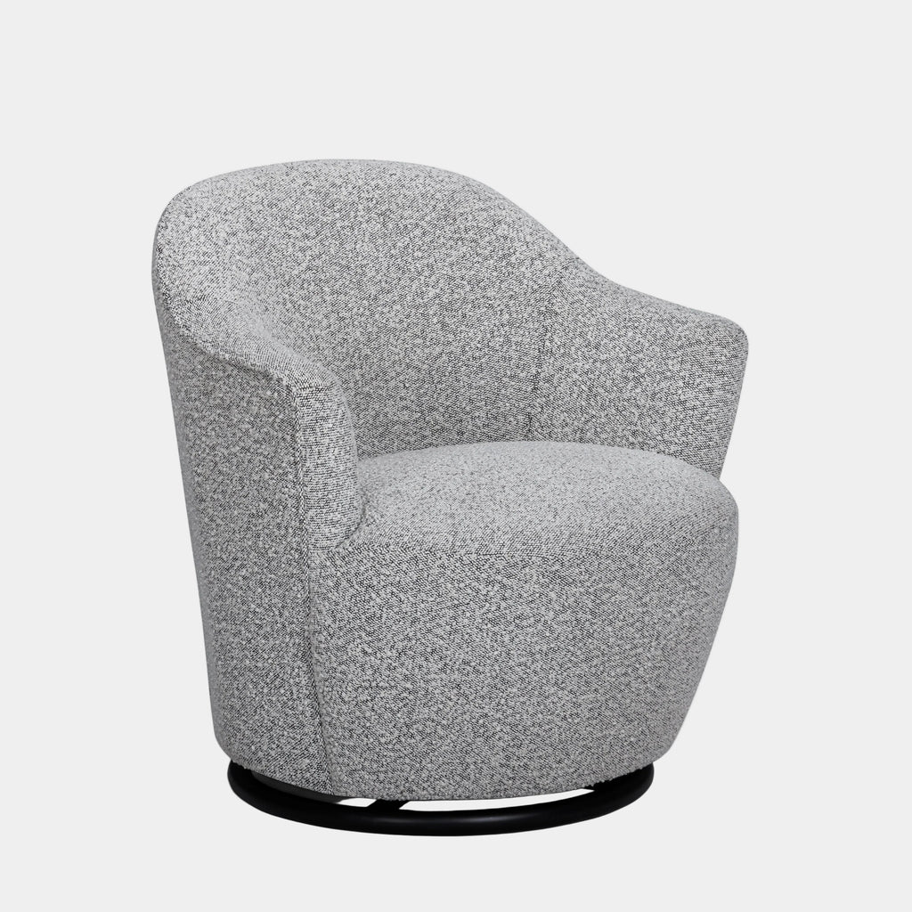 Skyla Performance Boucle Swivel Accent Chair