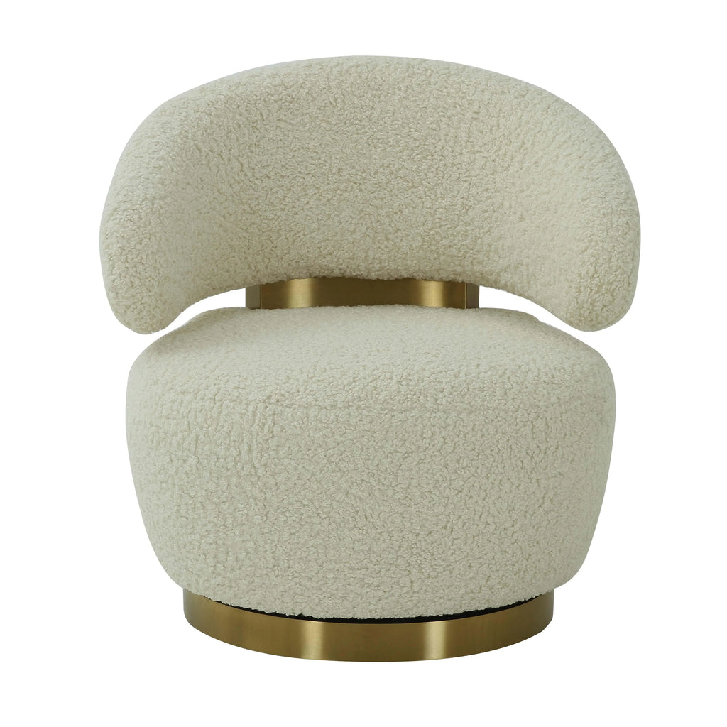 Austin Performance Fabric Swivel Accent Chair