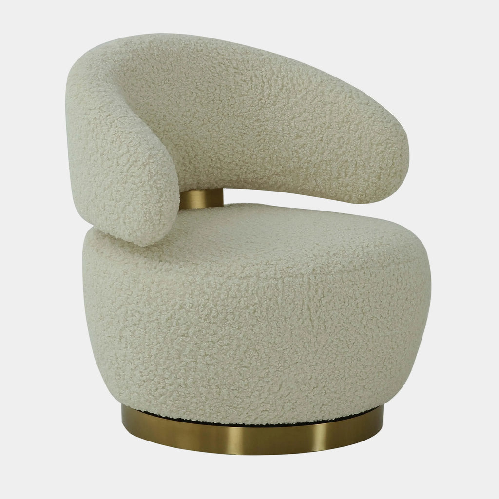 Austin Performance Fabric Swivel Accent Chair