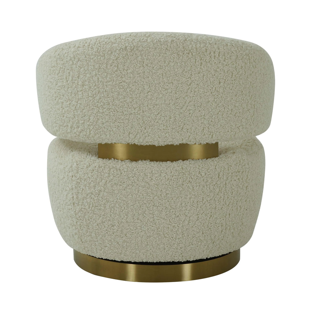 Austin Performance Fabric Swivel Accent Chair