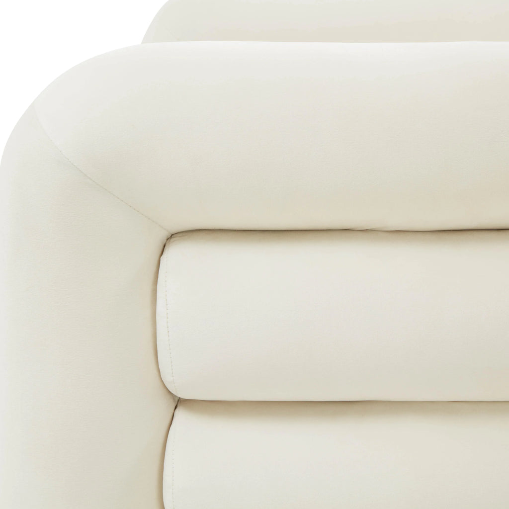 Curves Performance Velvet Lounge Chair
