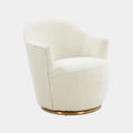 Skyla Performance Boucle Swivel Accent Chair