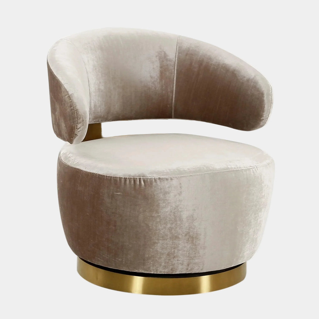 Austin Performance Fabric Swivel Accent Chair