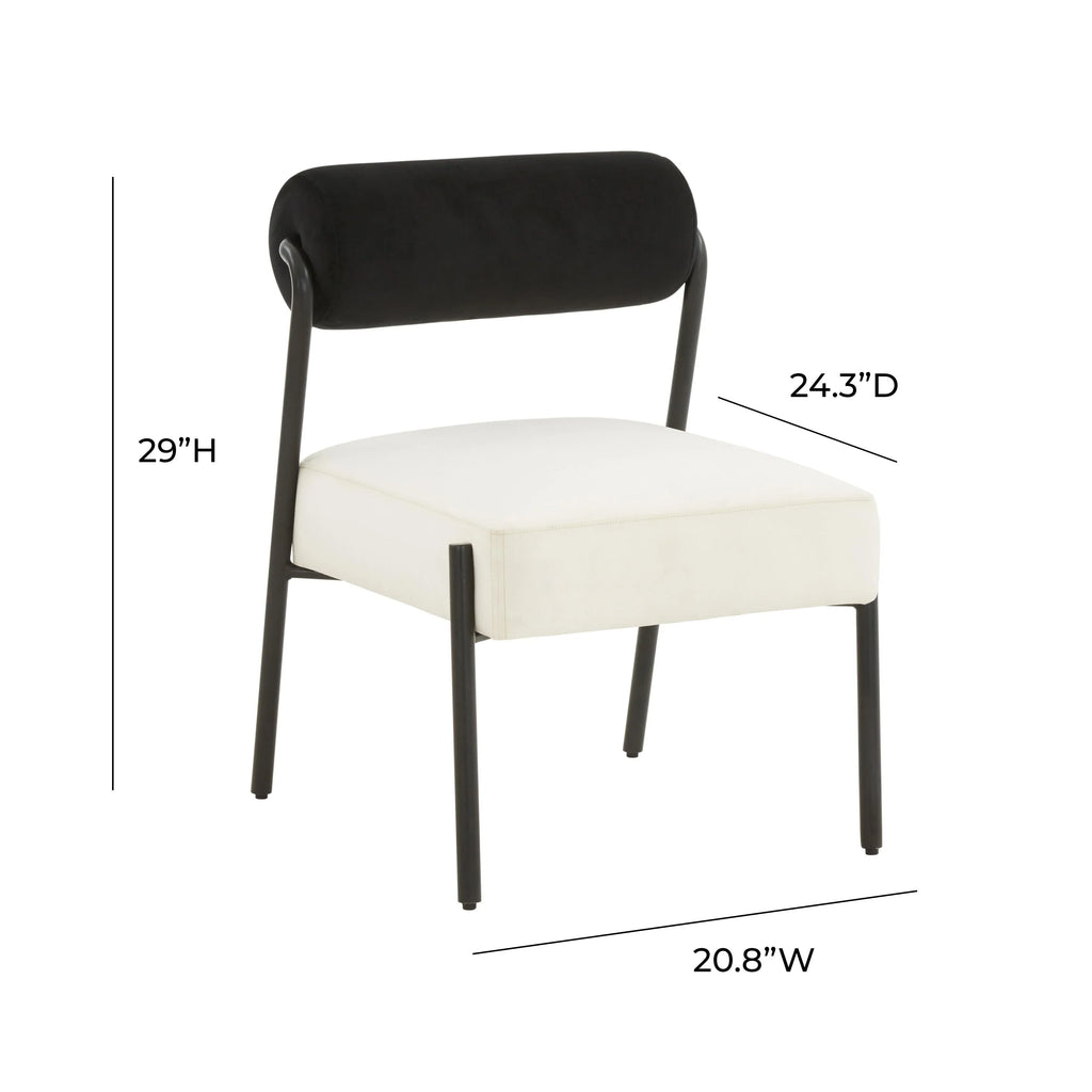Jolene Performance Velvet Accent Chair