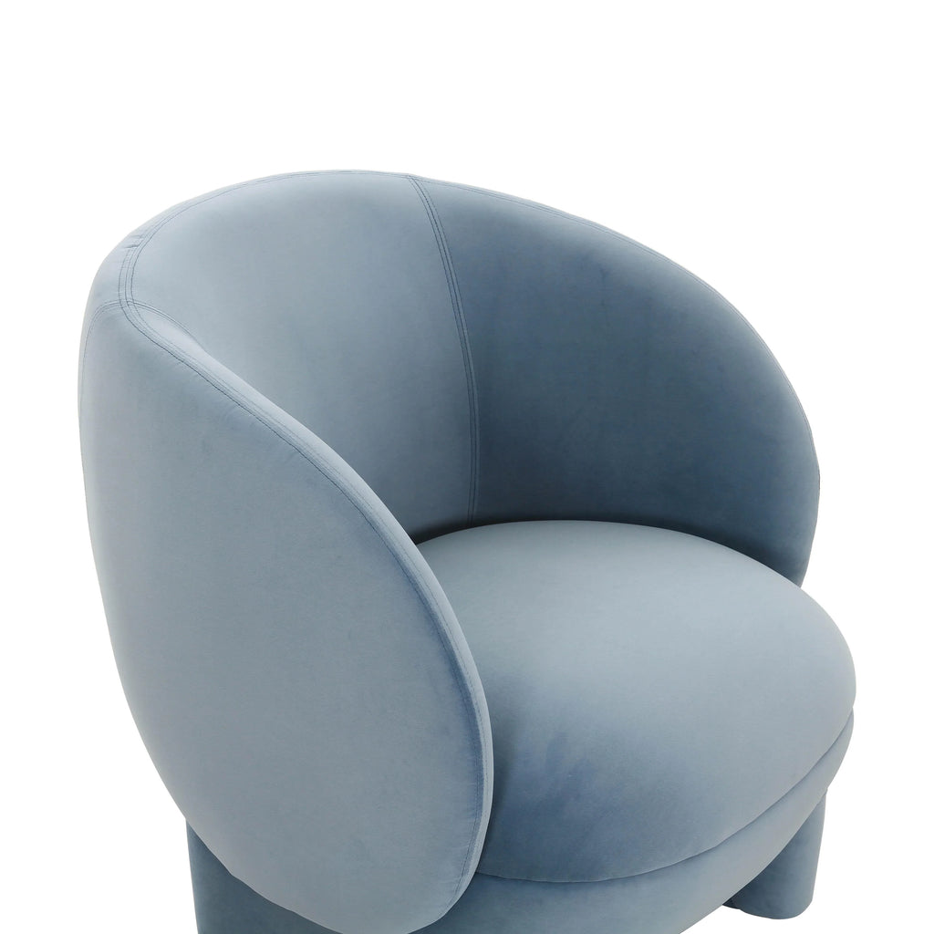 Kiki Performance Velvet Accent Chair