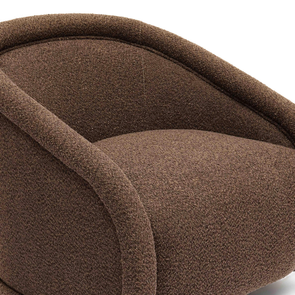 Rory Performance Boucle Swivel Accent Chair