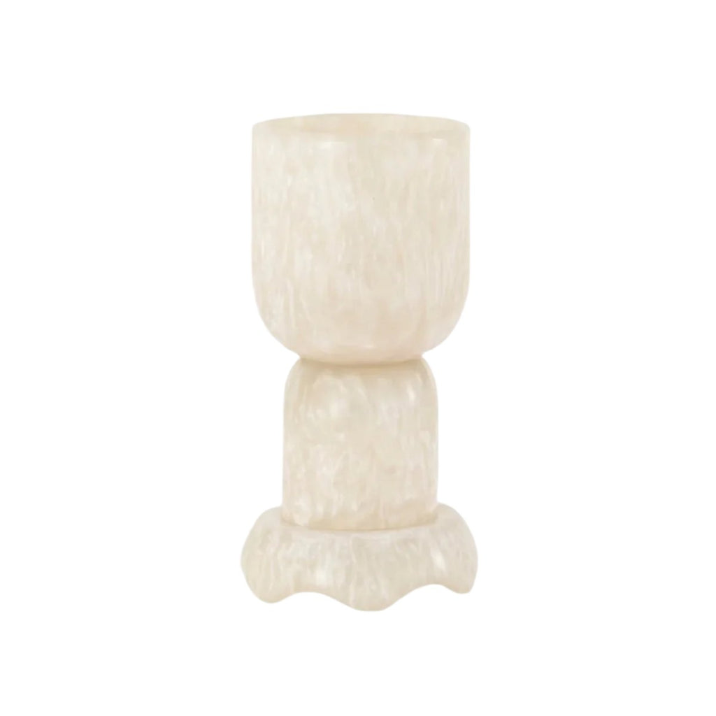 Platform Swirl Resin Kiddush Cup