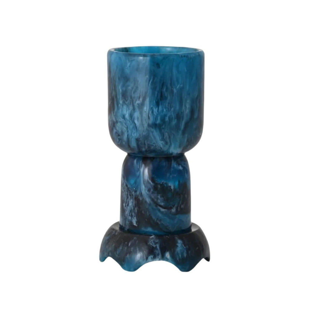 Platform Swirl Resin Kiddush Cup