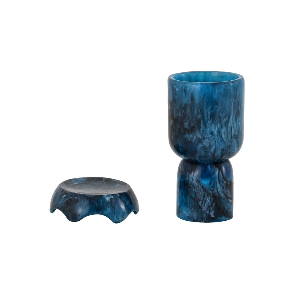 Platform Swirl Resin Kiddush Cup