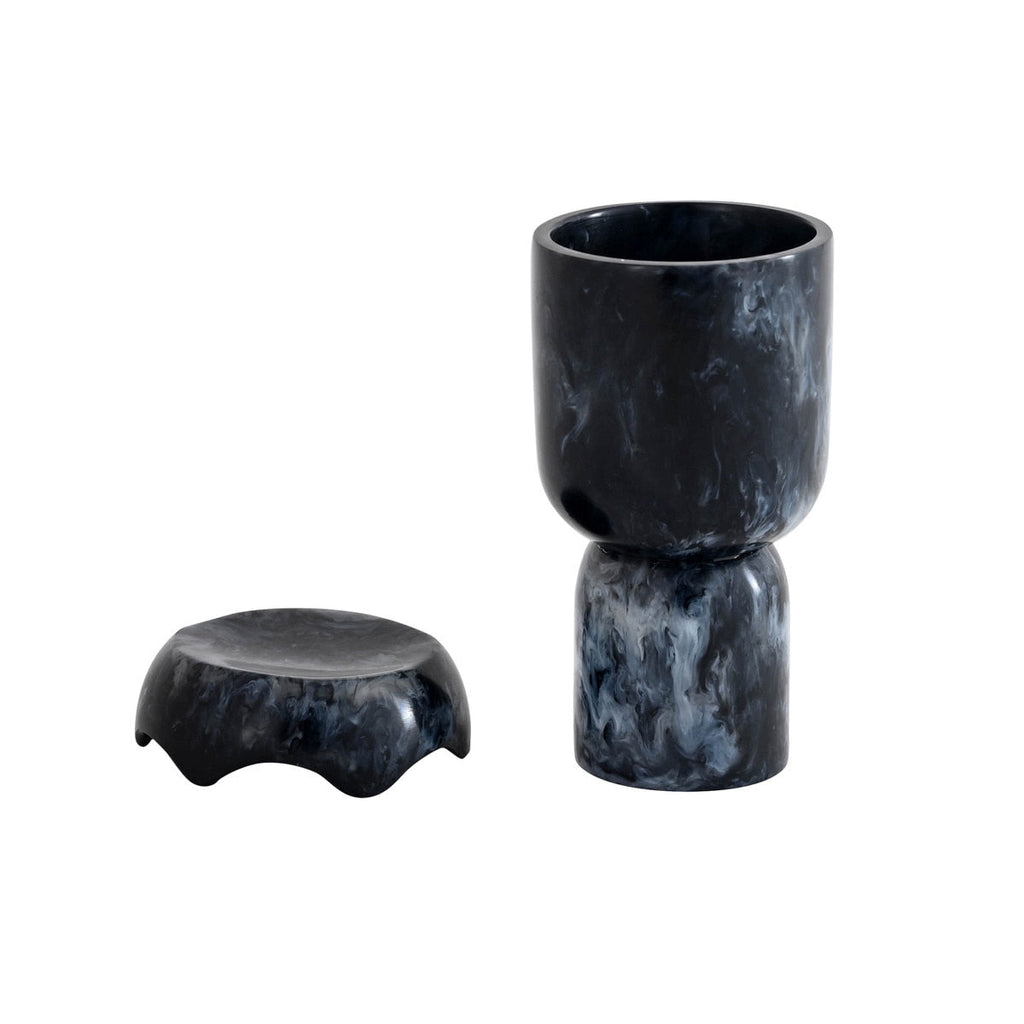 Platform Swirl Resin Kiddush Cup
