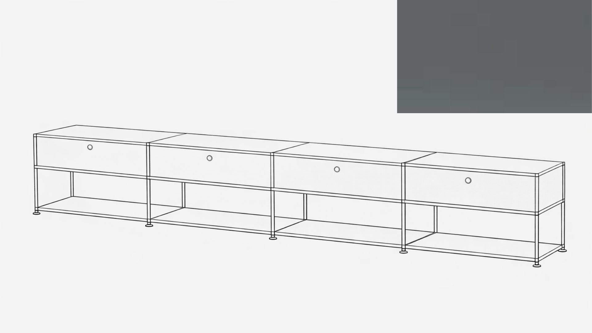 USM Haller Credenza