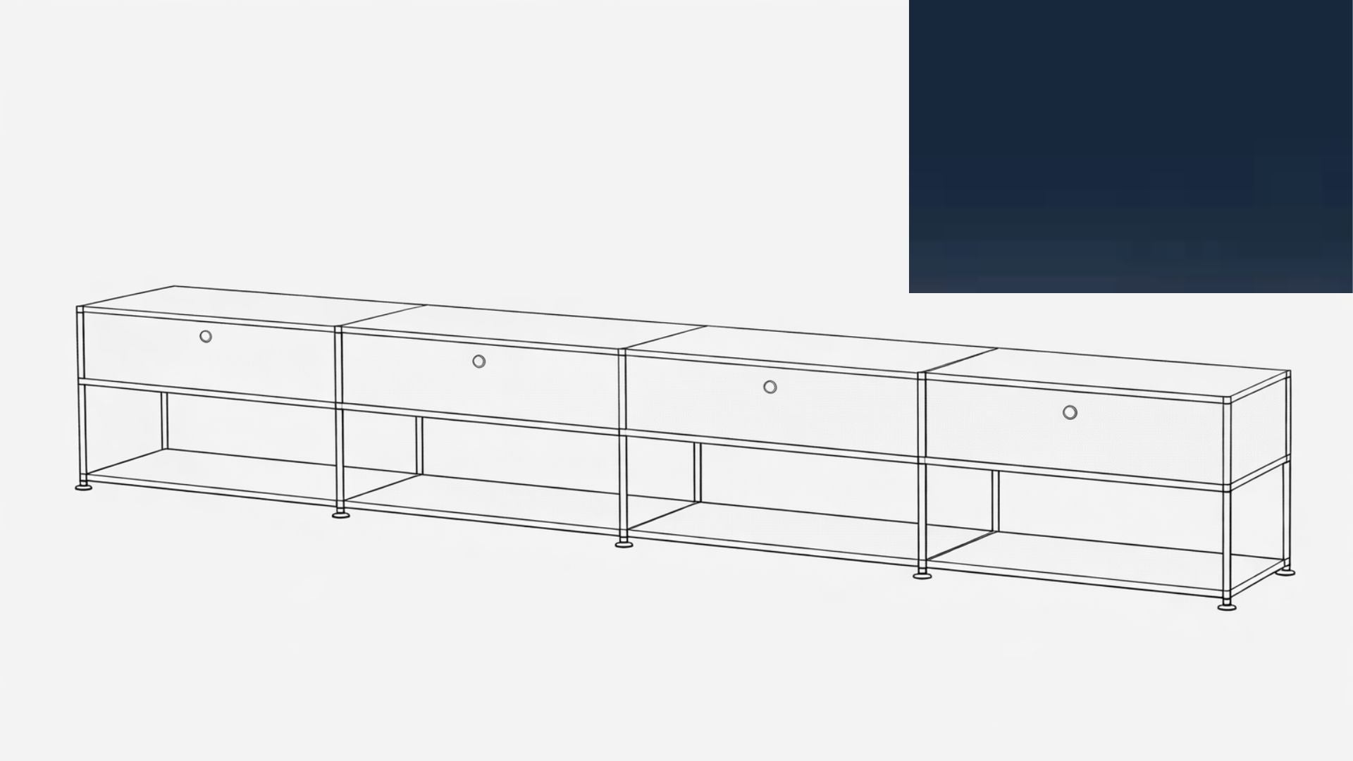 USM Haller Credenza