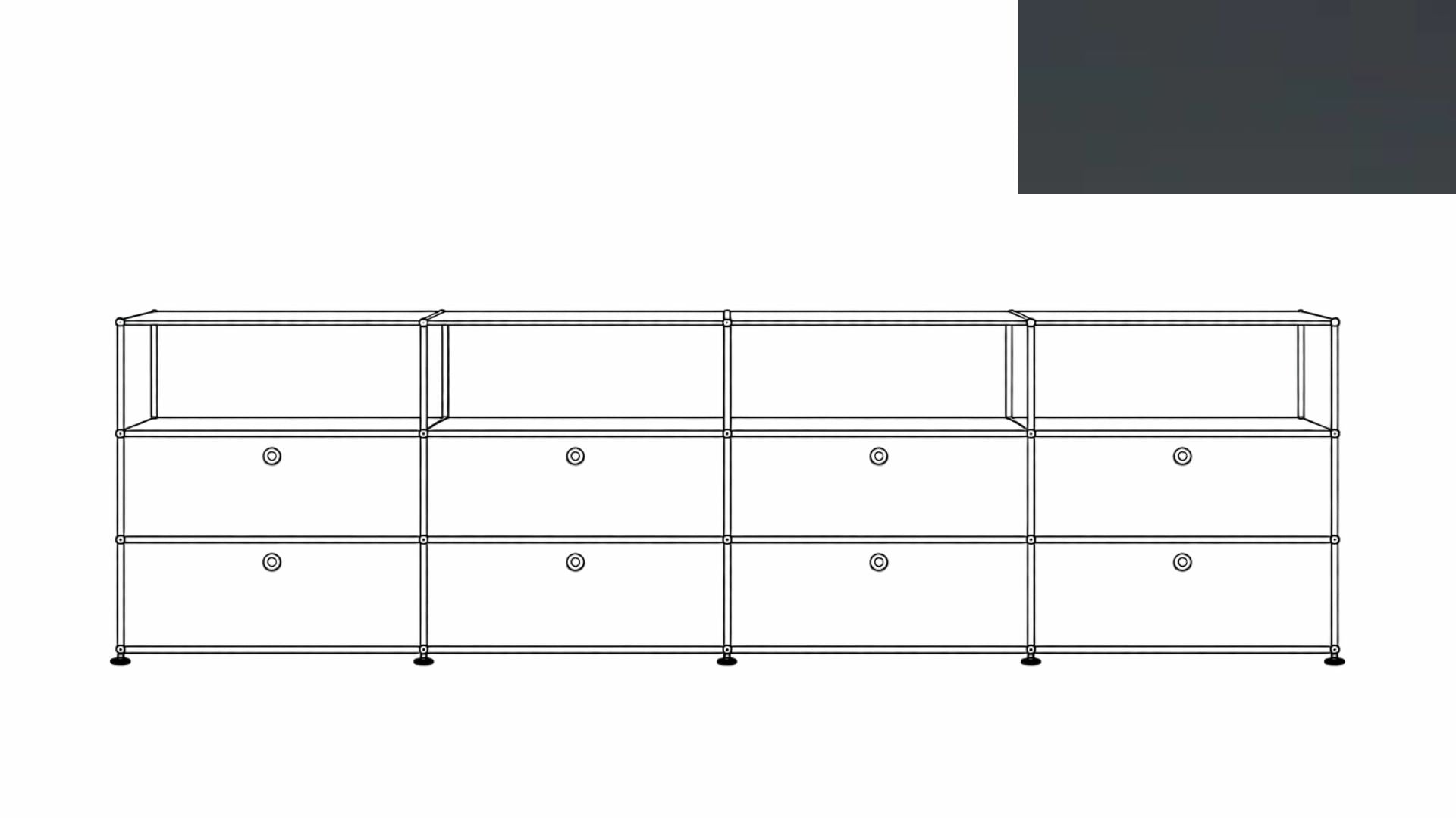 USM Haller G2A Storage Unit