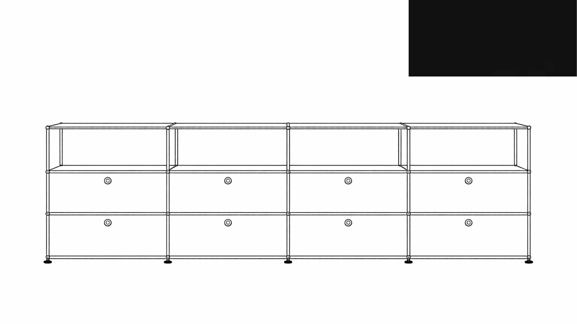USM Haller G2A Storage Unit