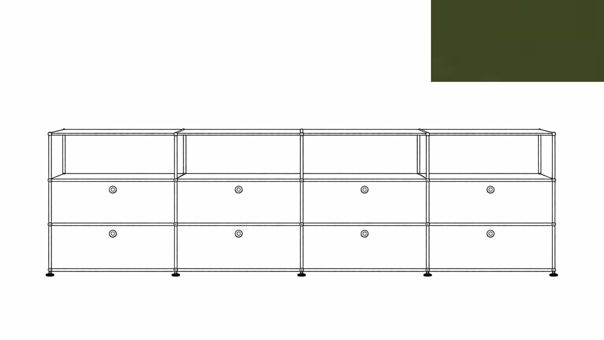 USM Haller G2A Storage Unit