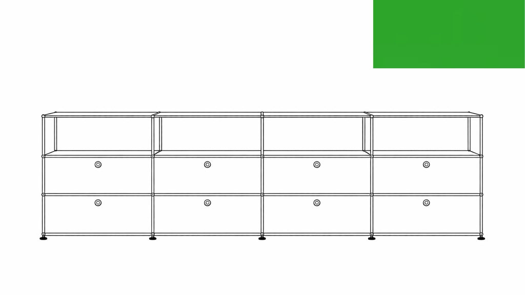 USM Haller G2AF File Credenza