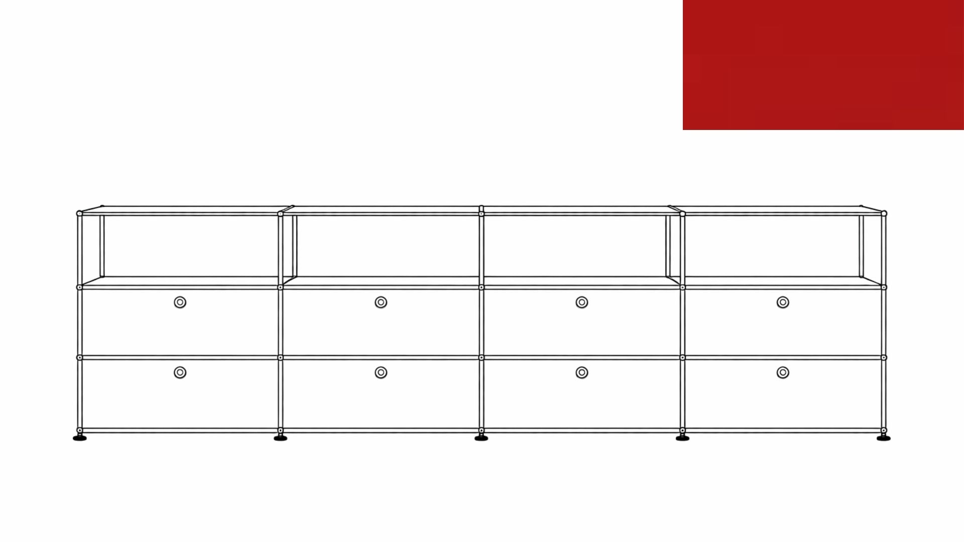 USM Haller G2A Storage Unit