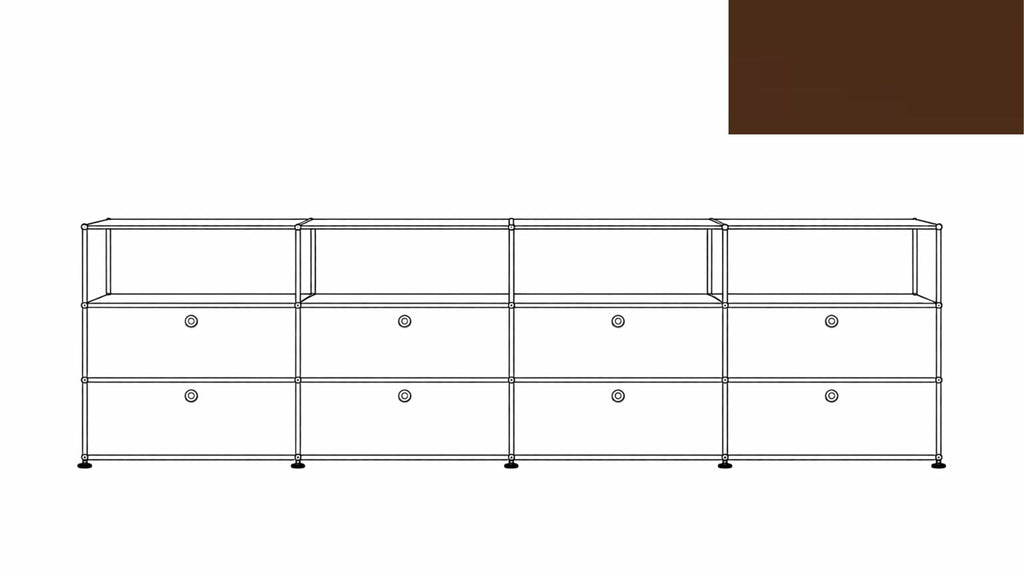 USM Haller G2AF File Credenza