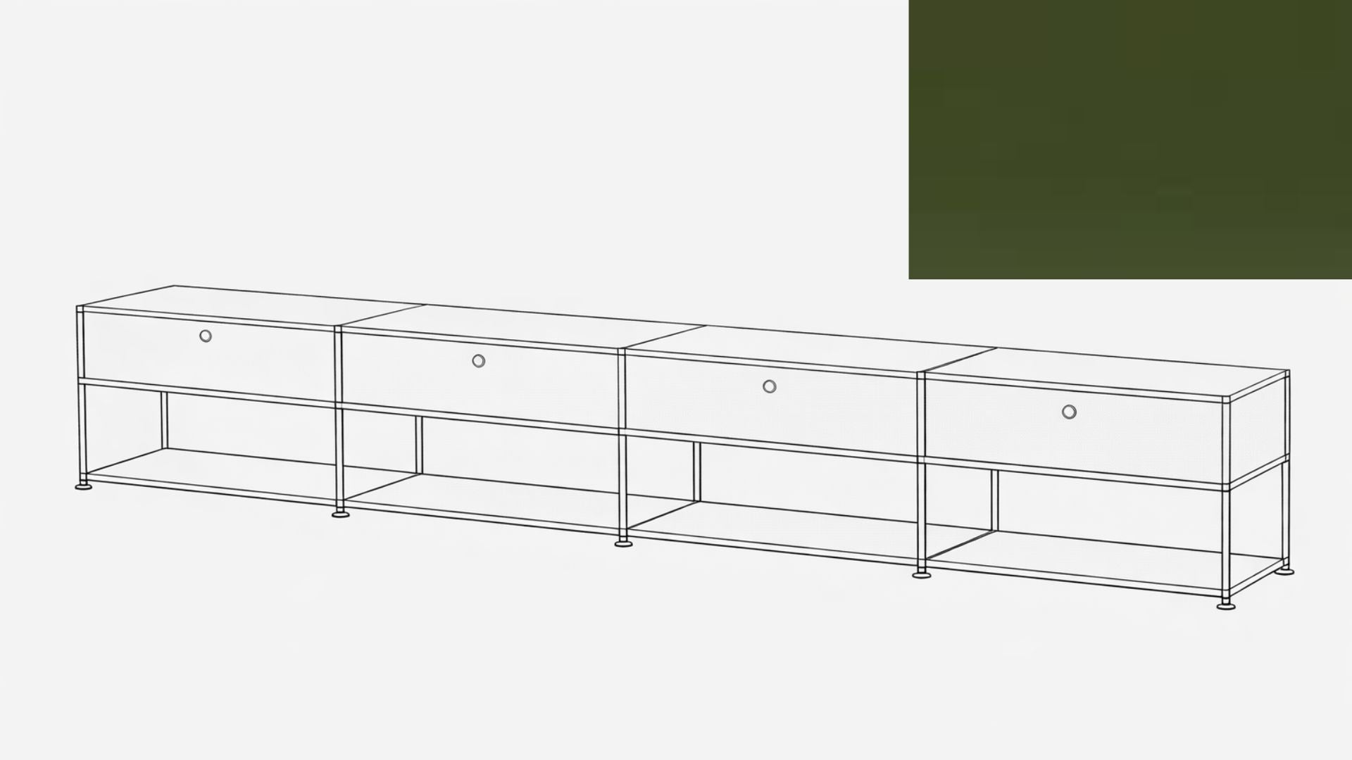 USM Haller Credenza