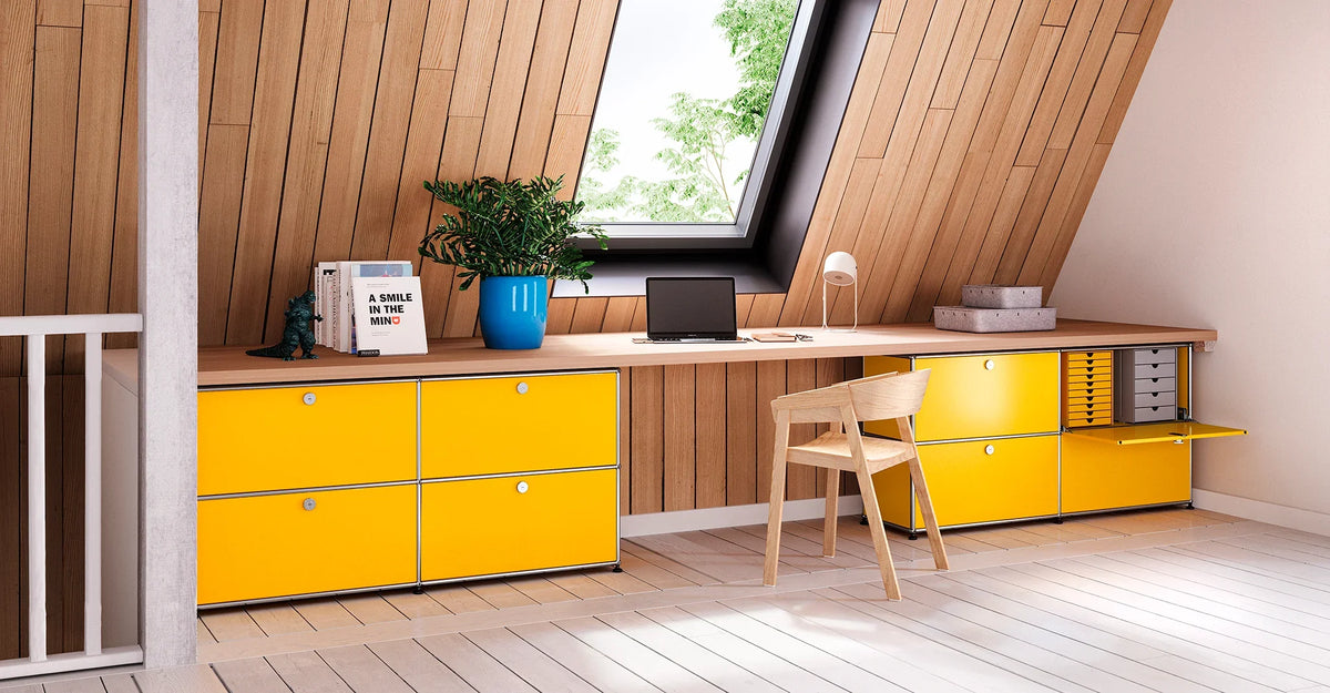 USM Haller E2F Double File Credenza