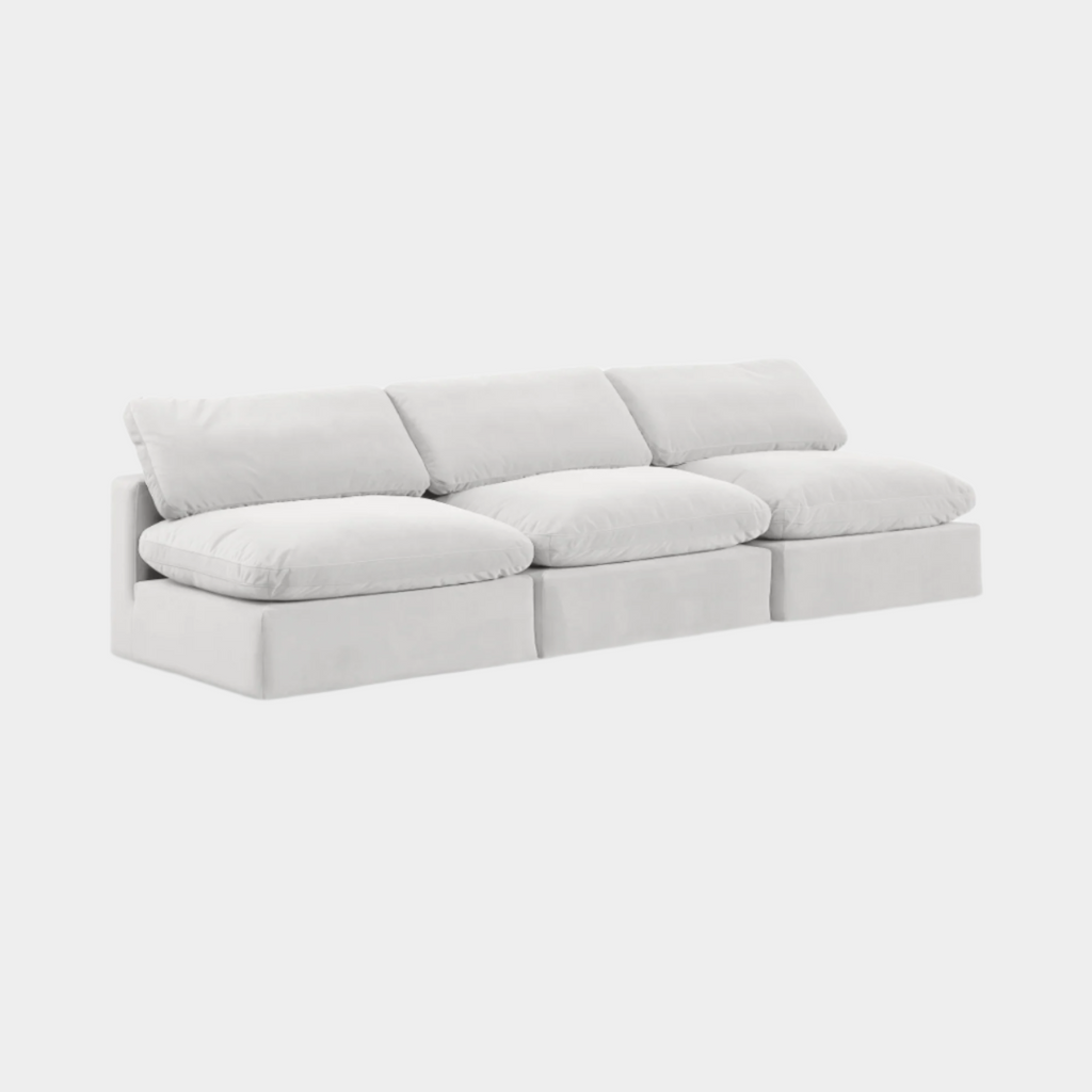 Comfy Velvet Sofa
