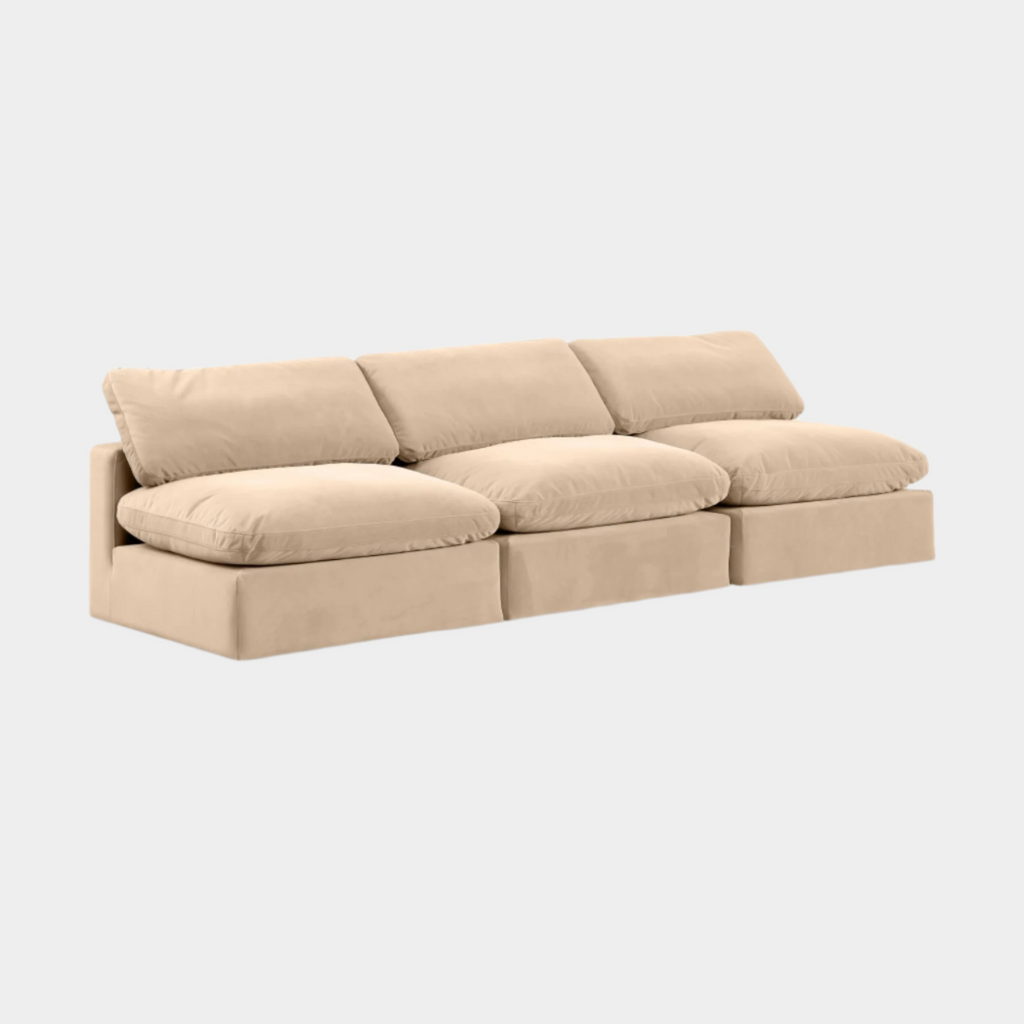 Comfy Velvet Sofa