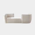 Hilton Boucle Fabric Chaise Lounge
