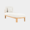 Maybourne Boucle Fabric Chaise / Bench
