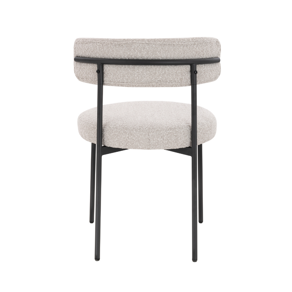 Libera Inesse Boucle Dining Chair