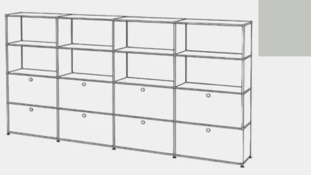 USM Haller S2 Storage Cabinet